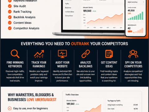 Ubersuggest Review: A Complete Guide to the All-in-One SEO and Keyword Research Platform