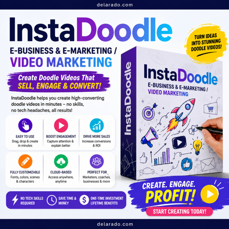 InstaDoodle Review: A Complete Guide to Creating Engaging Doodle Videos for E-Business & Video Marketing