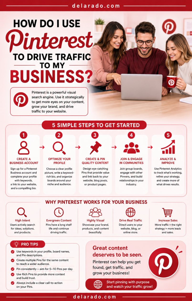 How Do I Use Pinterest to Drive Traffic to My Business?