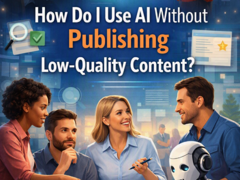 How Do I Use AI Without Publishing Low-Quality Content?