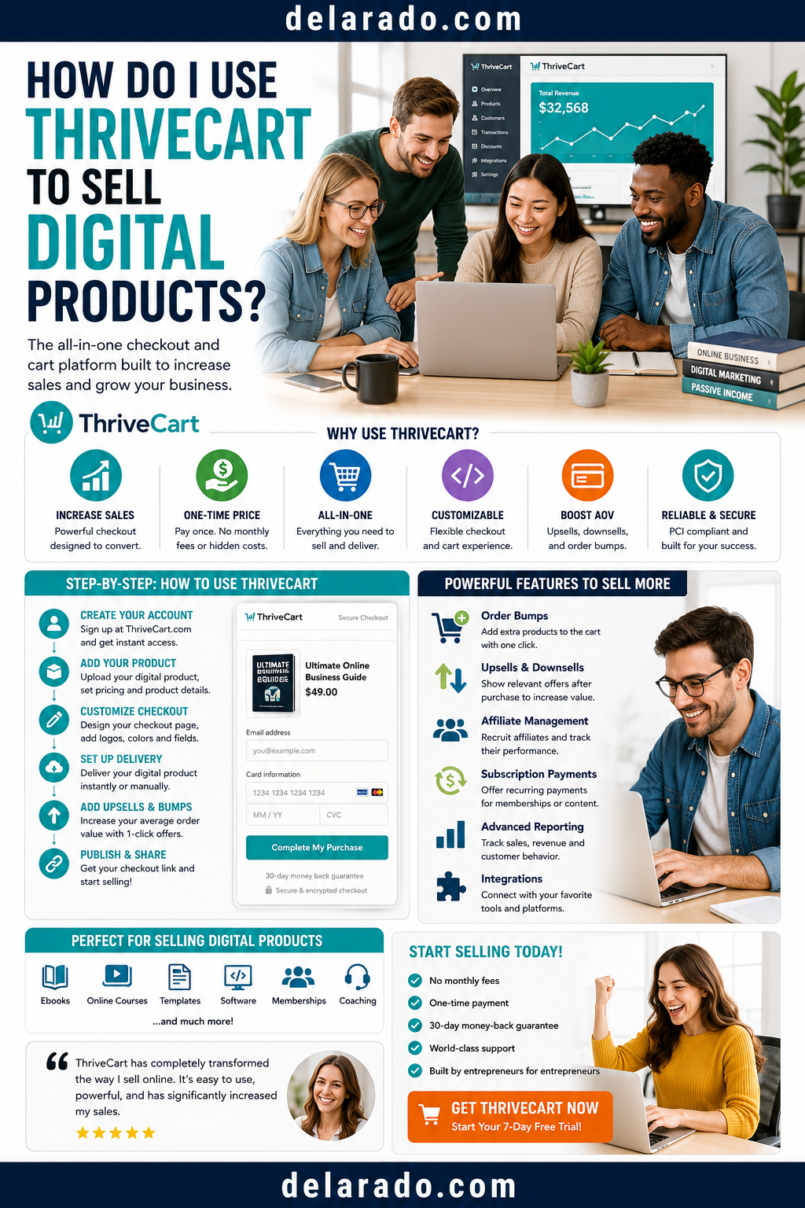 How Do I Use ThriveCart to Sell Digital Products?