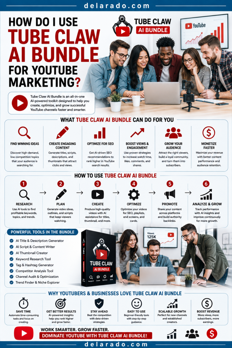 How Do I Use Tube Claw AI Bundle for YouTube Marketing?