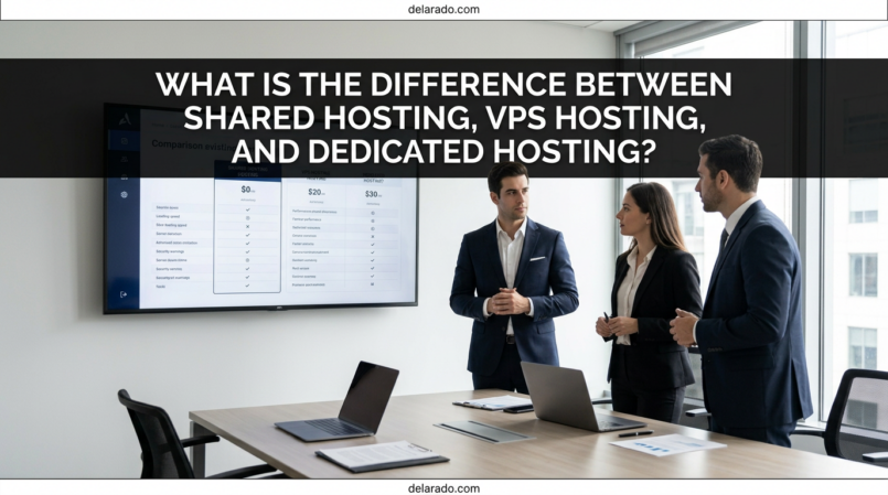 What Is the Difference Between Shared Hosting, VPS Hosting, and Dedicated Hosting?