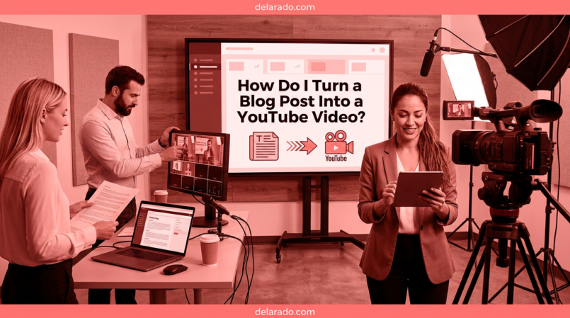 How Do I Turn a Blog Post Into a YouTube Video?